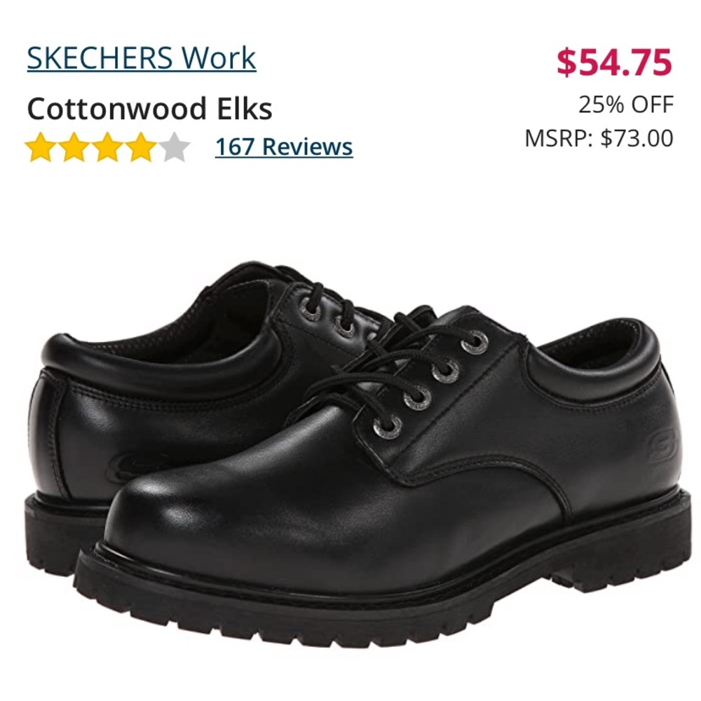 Skechers work boots
